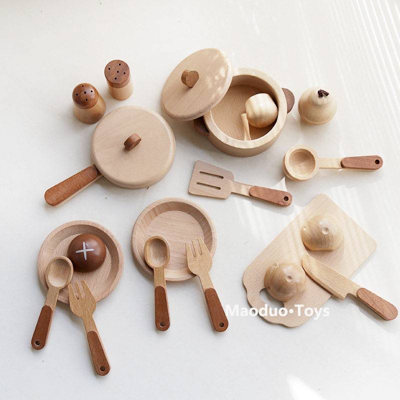 Home Cooking Set - Игровой набор Maoduo Toys из бука: