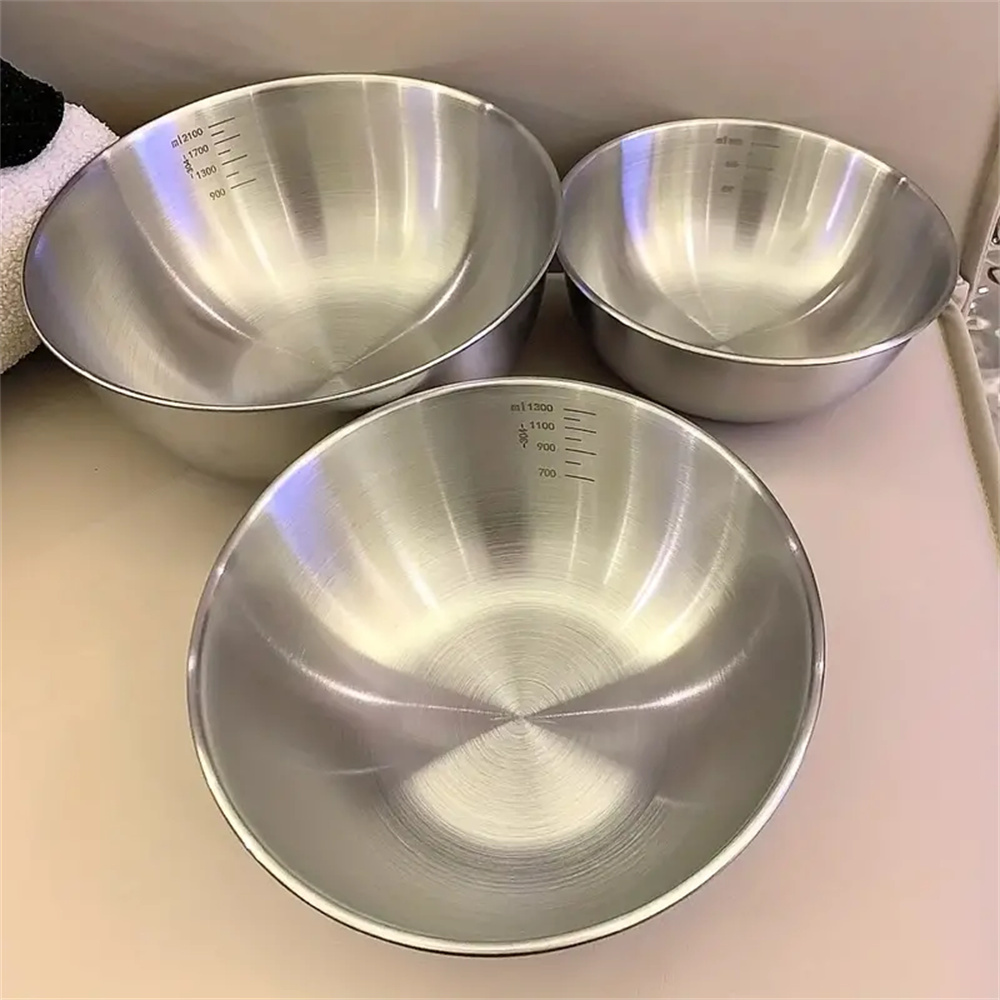 Home Cooking Set - Набор из 1-3 мисок из нержавеющей