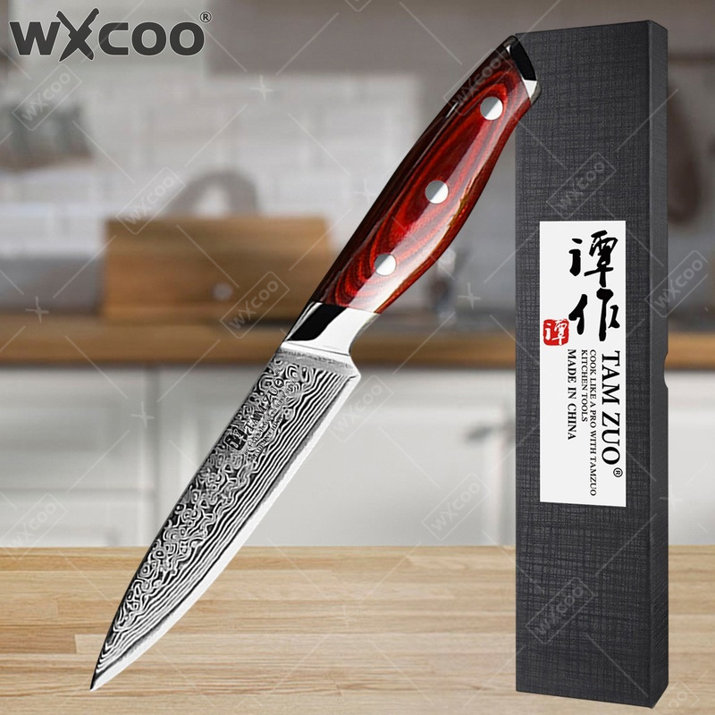 Home Cooking Japanese Food - WXCOO 4,8-дюймовый нож для чистки овощей,