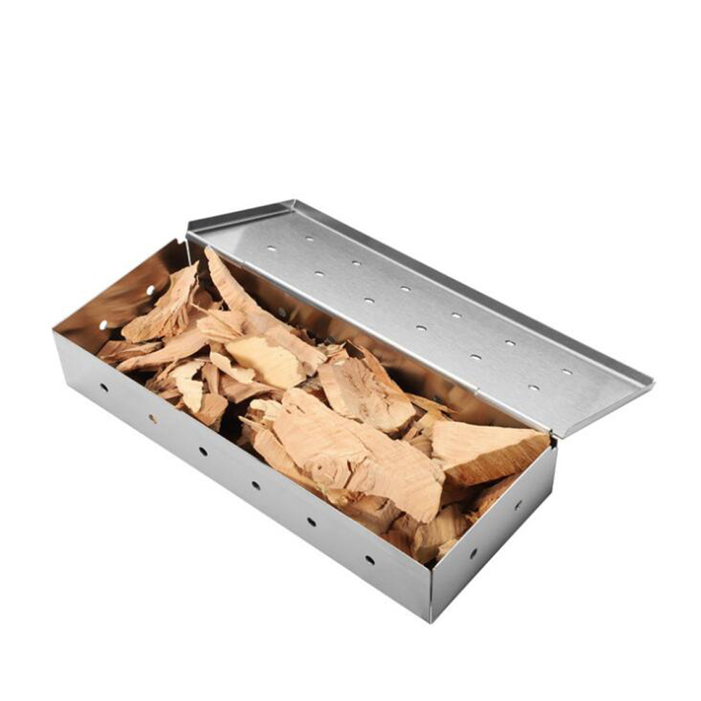 Ящик для курильщика для барбек – обзор и цена Smoker Box Wood Chip