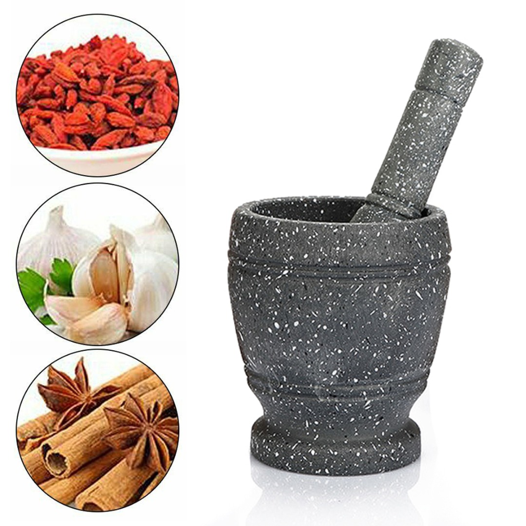 Мельница для специй, перца, че – обзор и цена Mortar Pestle Granite