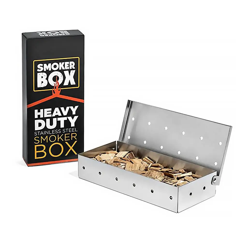Коробка для курильщика HQ с др – обзор и цена Smoker Box Wood Chip