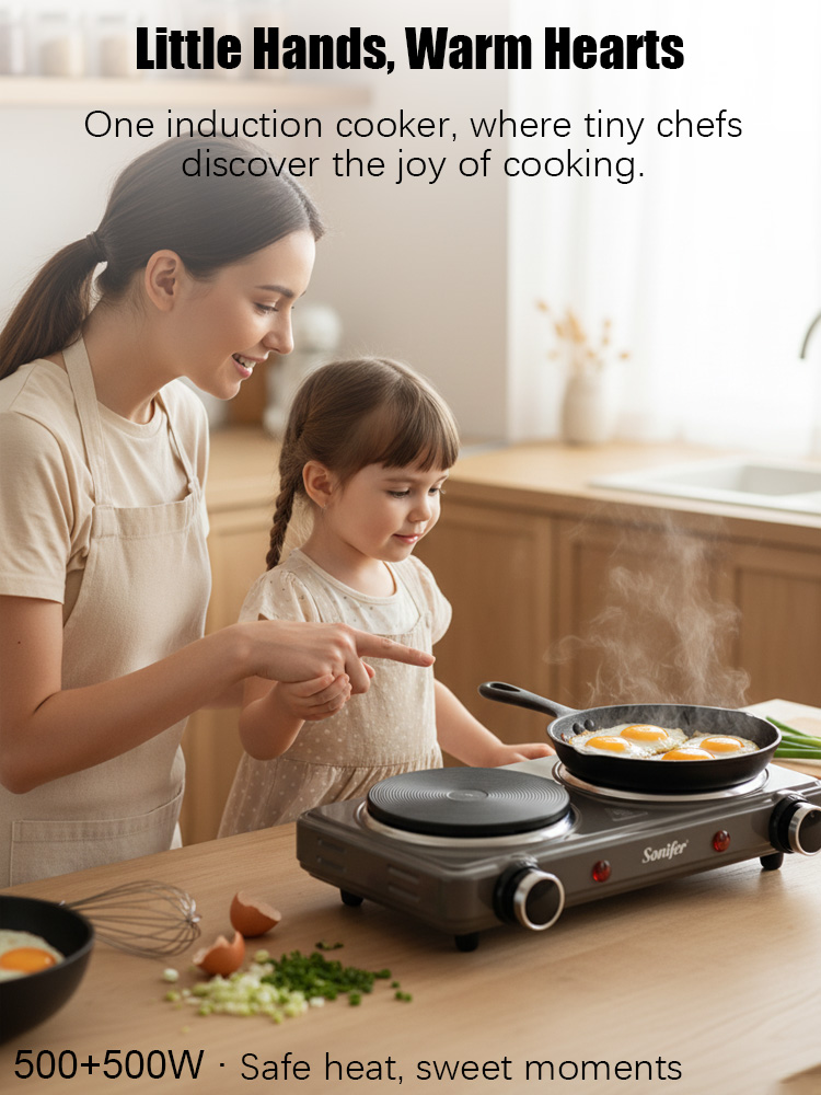 Двухконфорочная электрическая  – обзор и цена Hot Pot Portable Dual