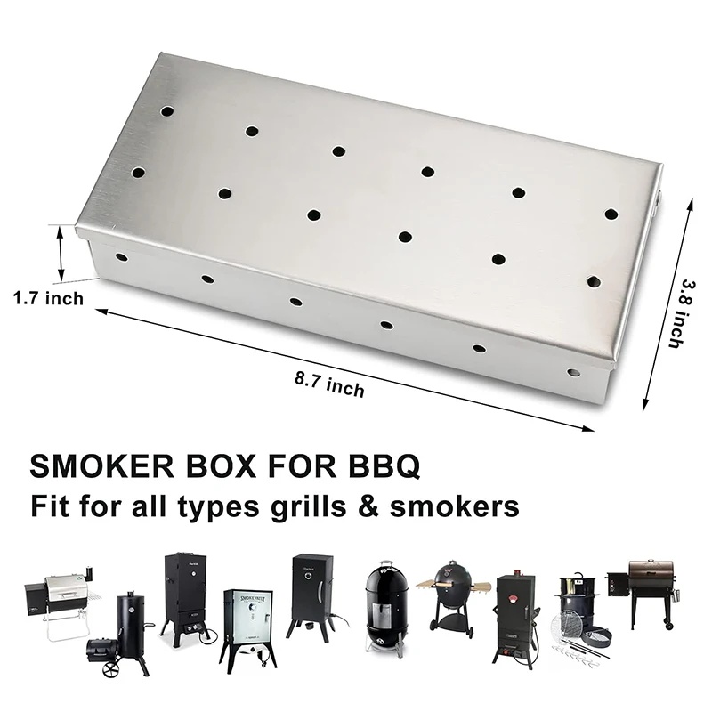 Коробка-коптильня из нержавеющ – обзор и цена Smoker Box Wood Chip
