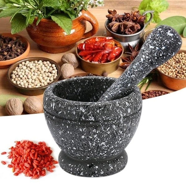 Гранитная мельница-таз для изм – обзор и цена Mortar Pestle Granite