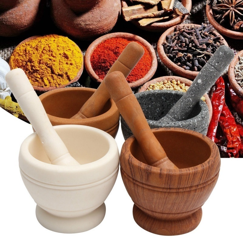 Гранитная мельница-таз для изм – обзор и цена Mortar Pestle Granite