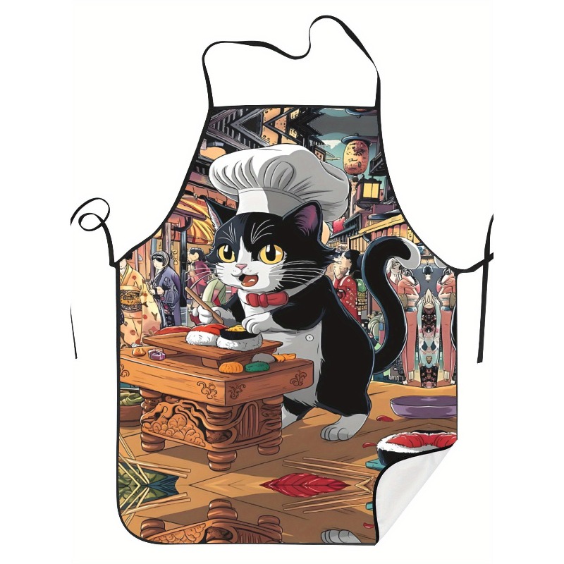 Забавный фартук для повара с и – обзор и цена Home Cooking Japanese Food