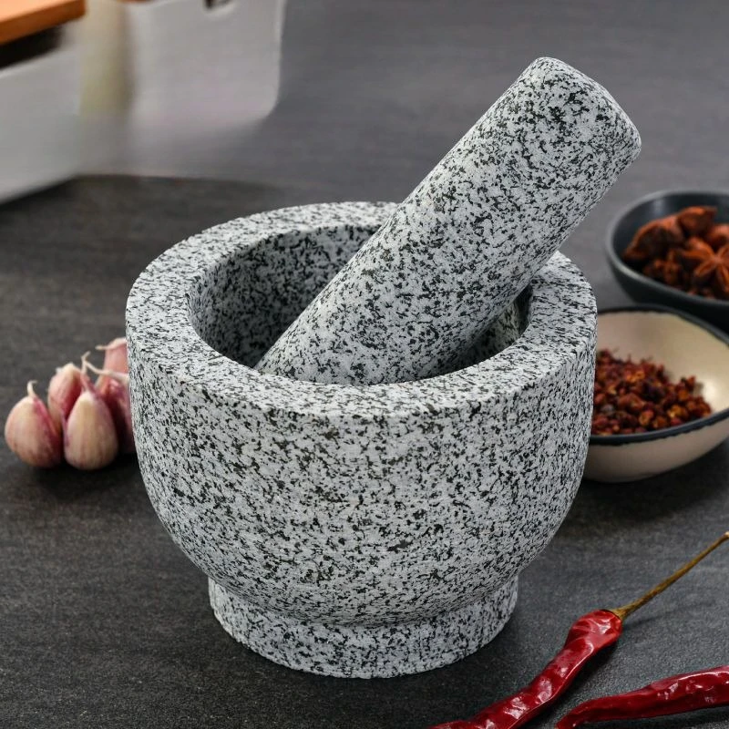 Бытовой и коммерческий гранитн – обзор и цена Mortar Pestle Granite