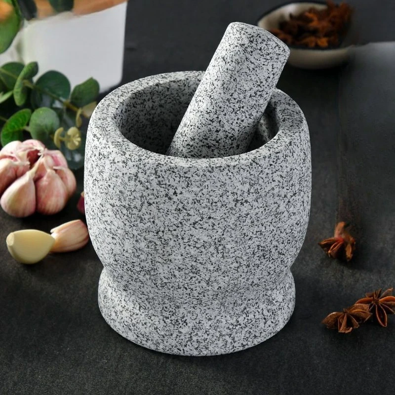 Бытовой и коммерческий гранитн – обзор и цена Mortar Pestle Granite